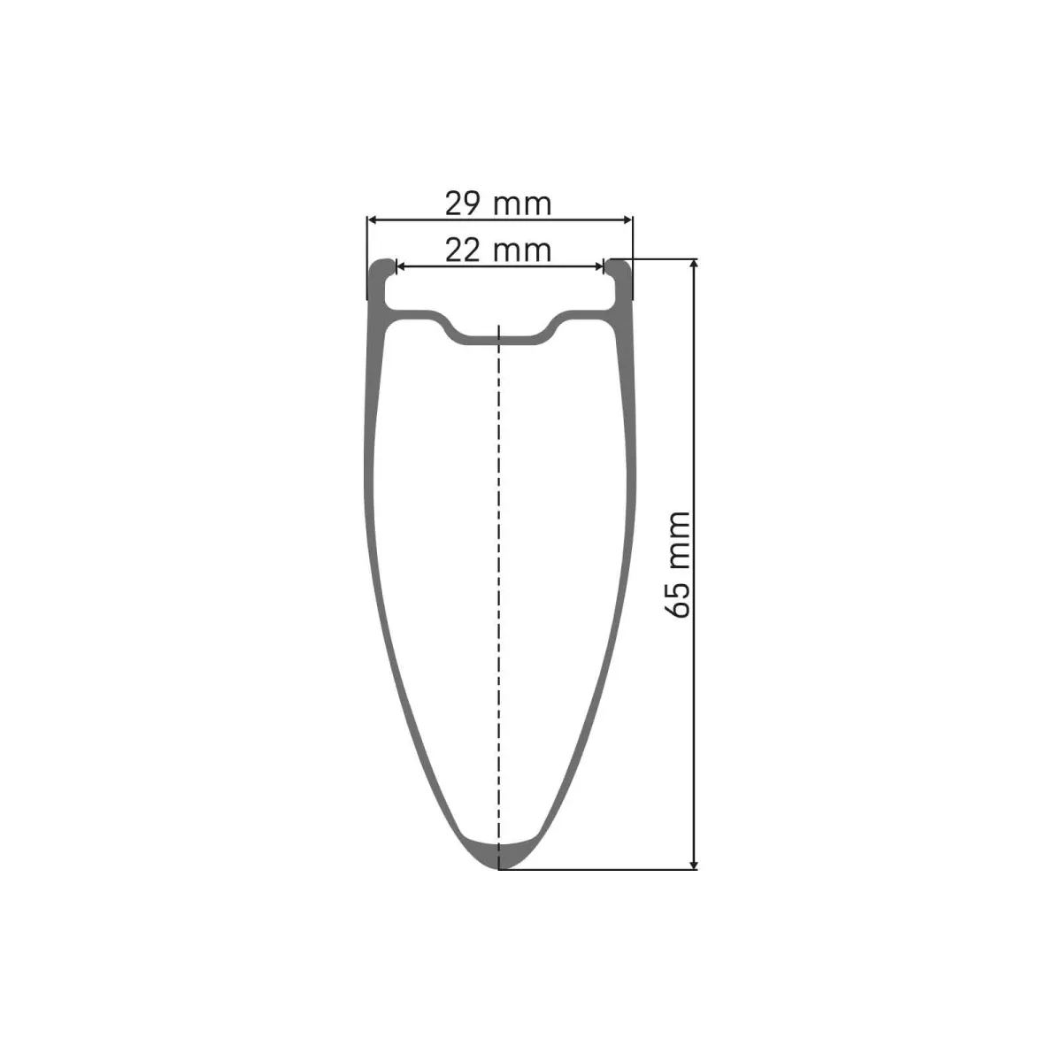 DT Swiss ARC 1400 Dicut DB 65 Laufradsatz Disc CL 28 Zoll / 700C Mod 26