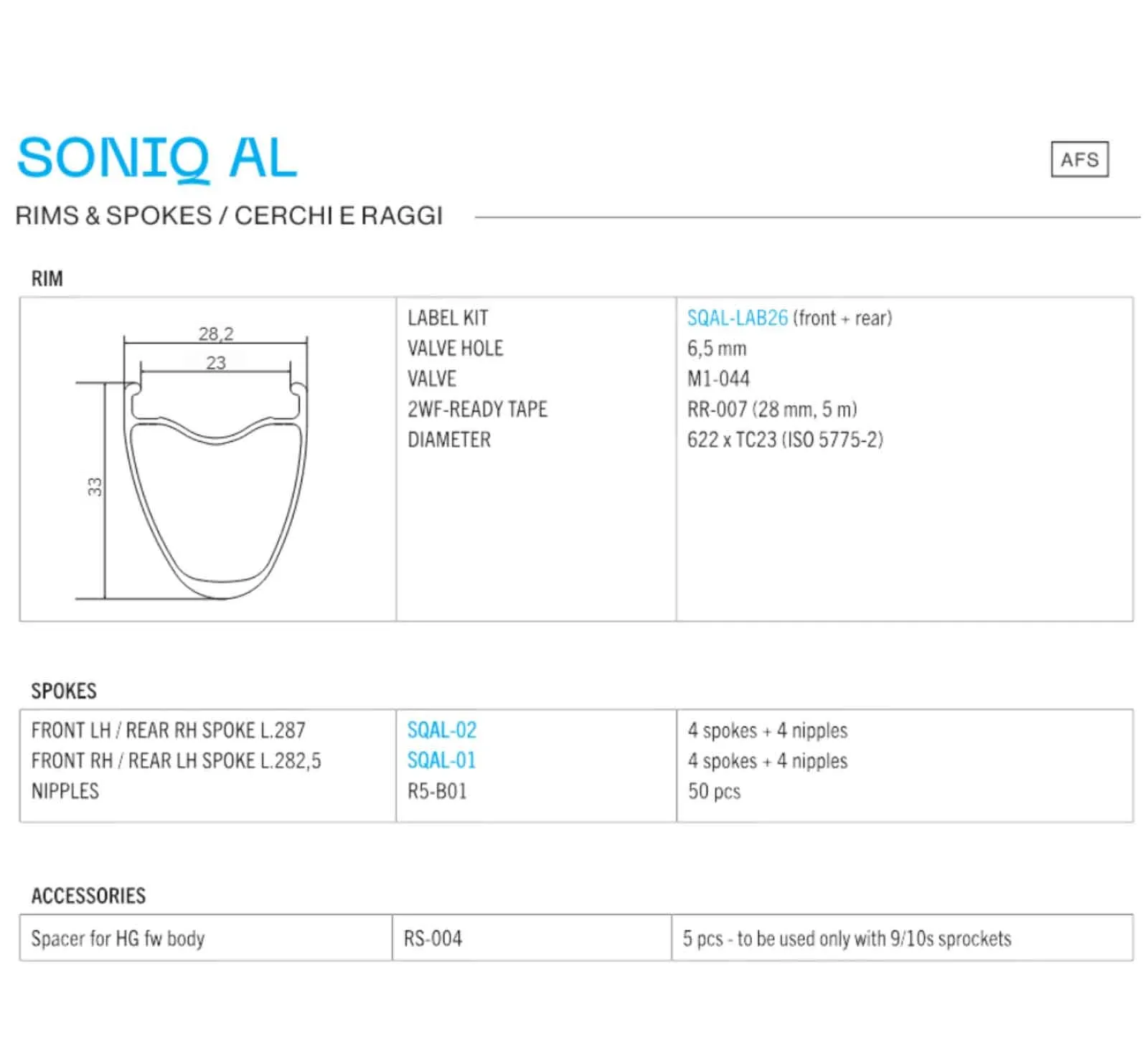 Fulcrum Soniq AL Laufradsatz 28 Zoll | Disc Centerlock Rotor Sram XDR