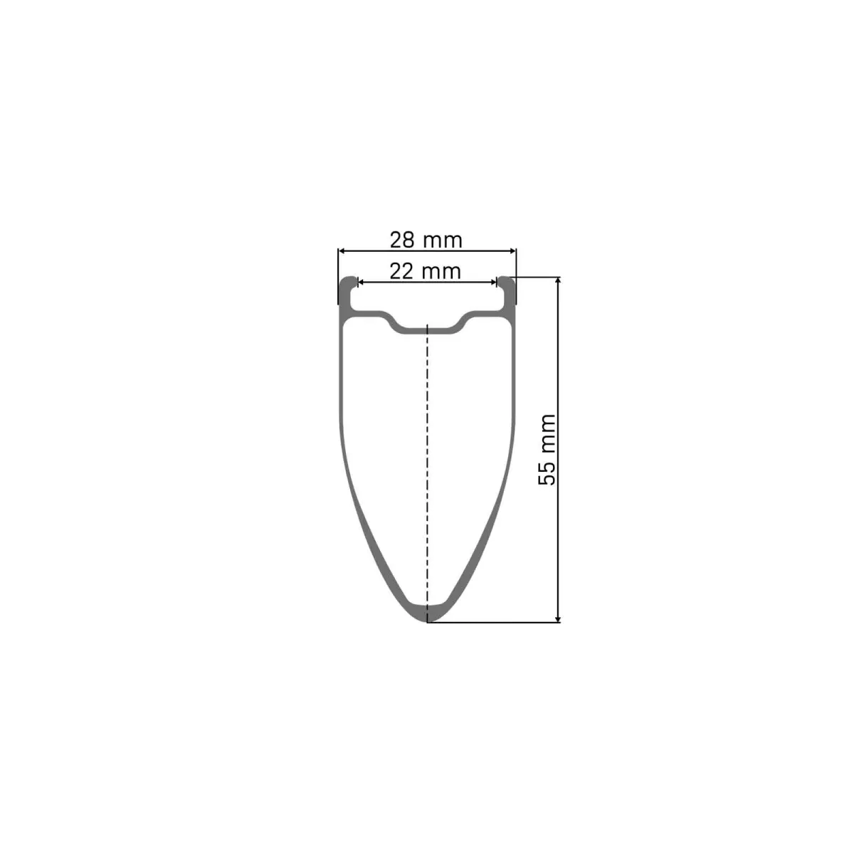 DT Swiss ARC 1400 Dicut DB 55 Hinterrad Disc CL 28 Zoll / 700C Mod 26