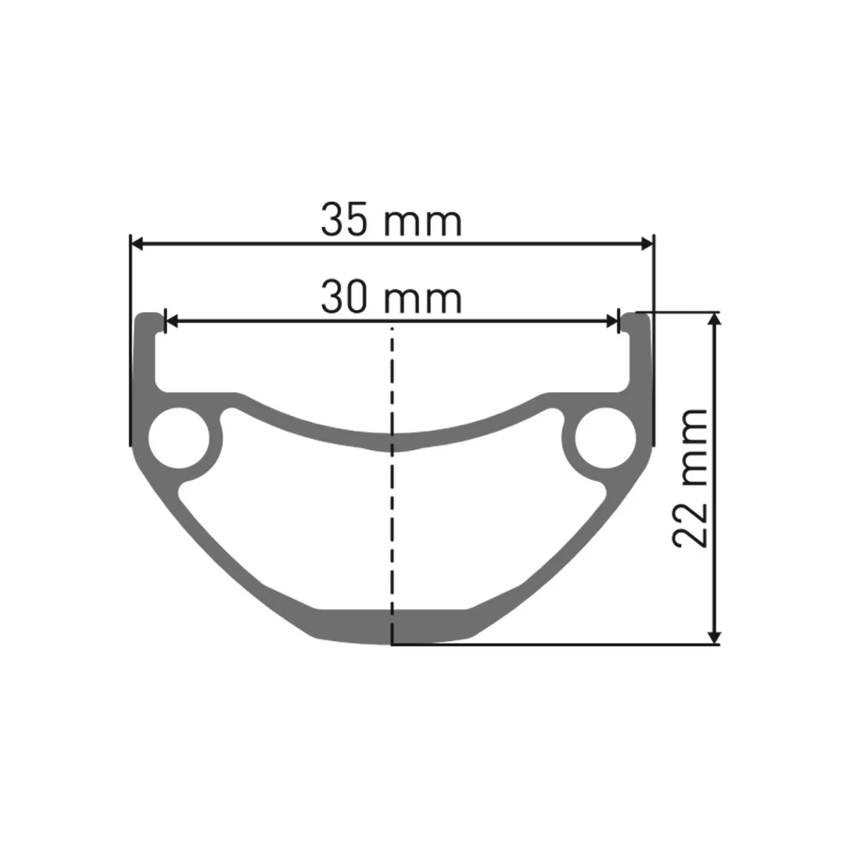 DT Swiss HU 1900 Spline 30 CL Hybrid Utility | 29 Zoll E-Bike Vorderrad Centerlock