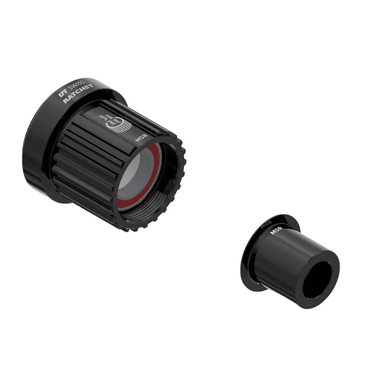 DT Swiss Ratchet Star Road Freilaufkörper-Kit | Alu Shimano Micro Spline + Endanschlag rechts 12x142/148