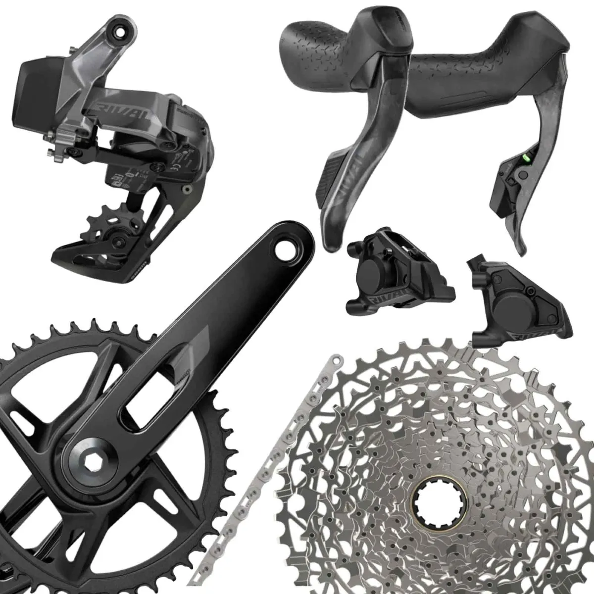 Sram Rival XPLR AXS Gravel Gruppe D1/E1 Disc 12x1-fach Mod 26