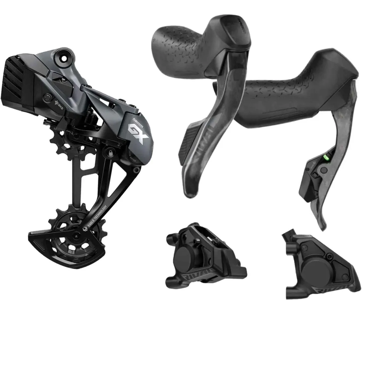 Sram Rival E1 / GX Eagle AXS 1x12 Gravel Mullet Upgrade-Kit fach Mod 26