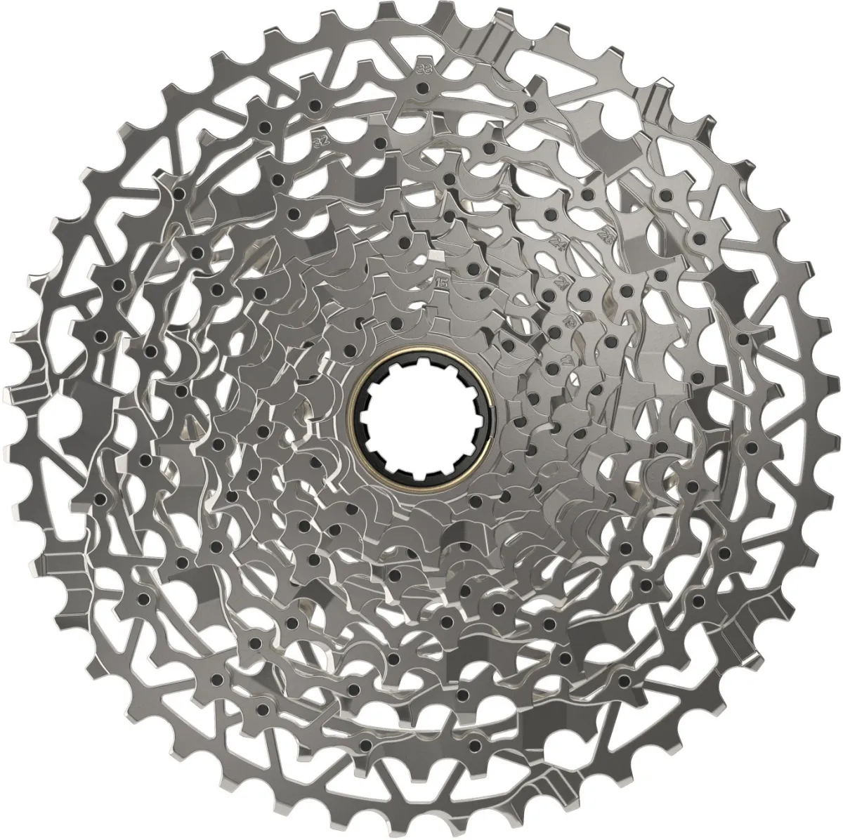 Sram Rival XPLR AXS Kassette XG-1251 XDR 12-fach silber 10-44 Zähne
