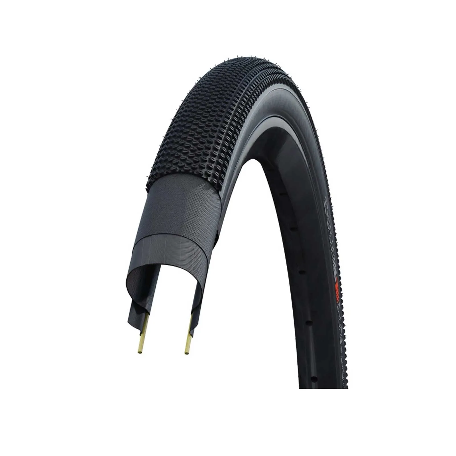 Schwalbe G-One Allround Gravel Reifen | Performance Line AddixGreen 28 Zoll x 2.25 / 622 x 57 schwarz-bronze