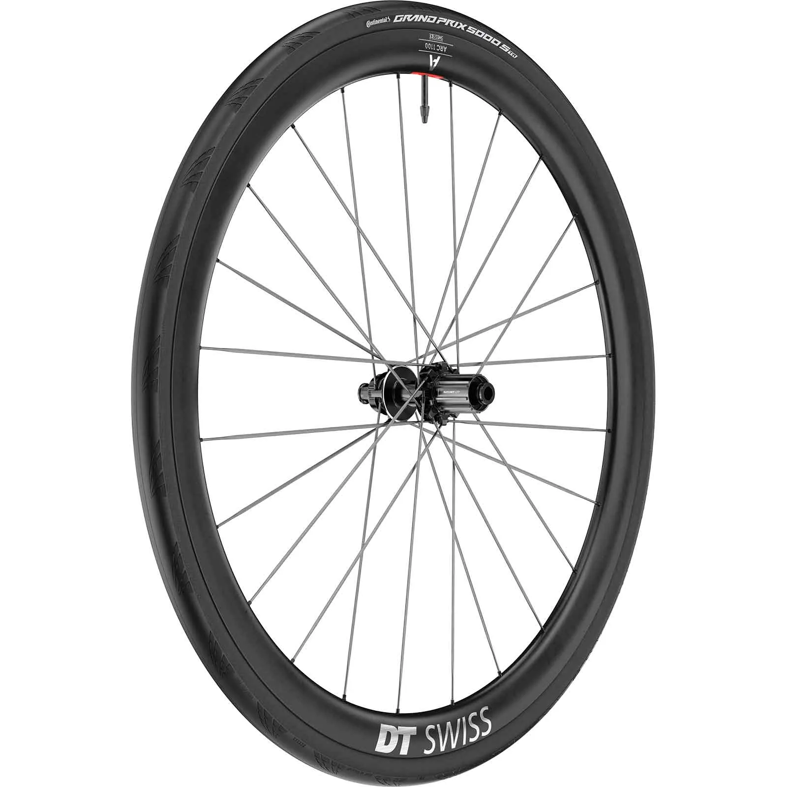 DT Swiss ARC 1100 Spline CS DB 38 Laufradsatz Disc CL 28 Zoll / 700C WTS