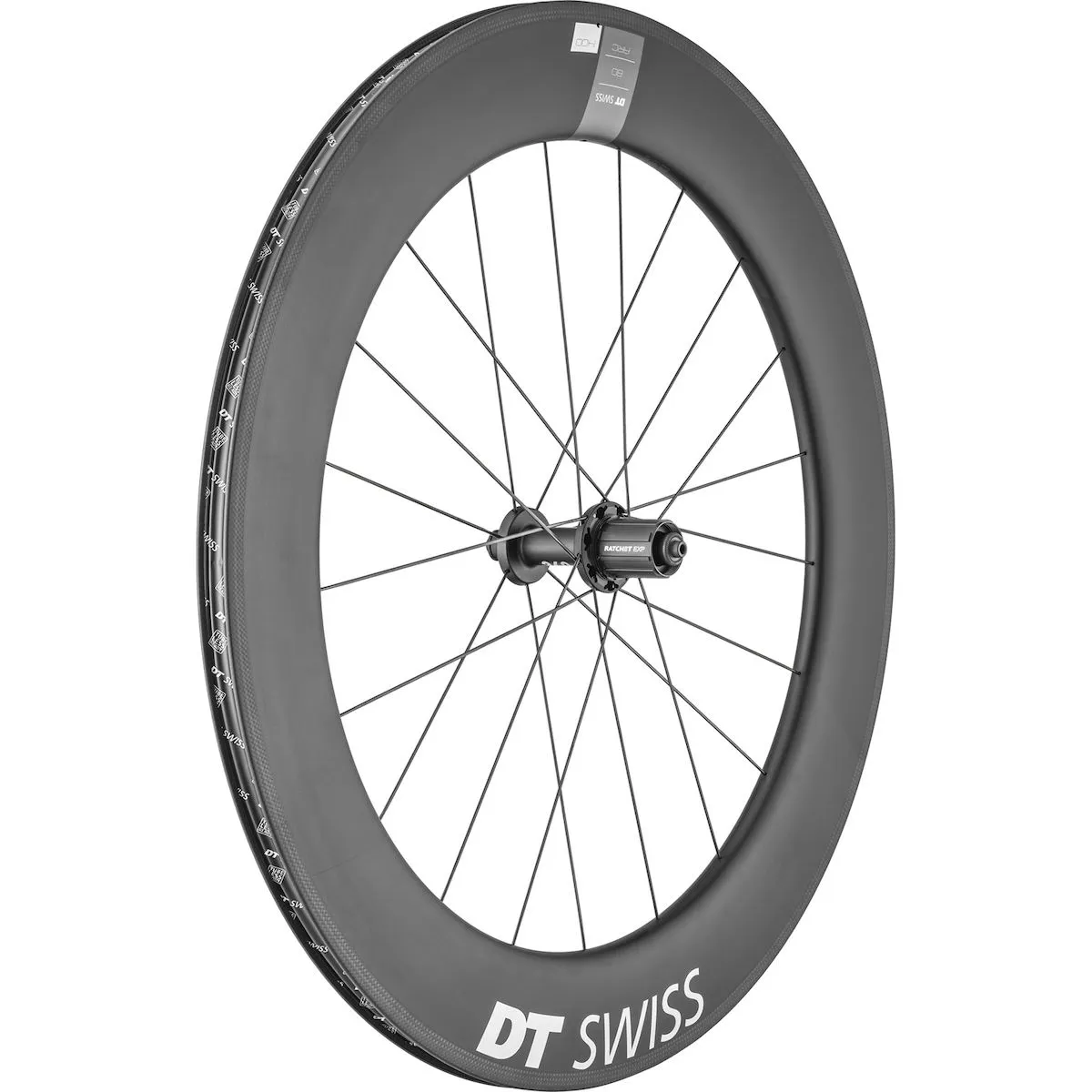 DT Swiss ARC 1400 Dicut 80 RB Laufradsatz Rim-Brake 28 Zoll / 700C