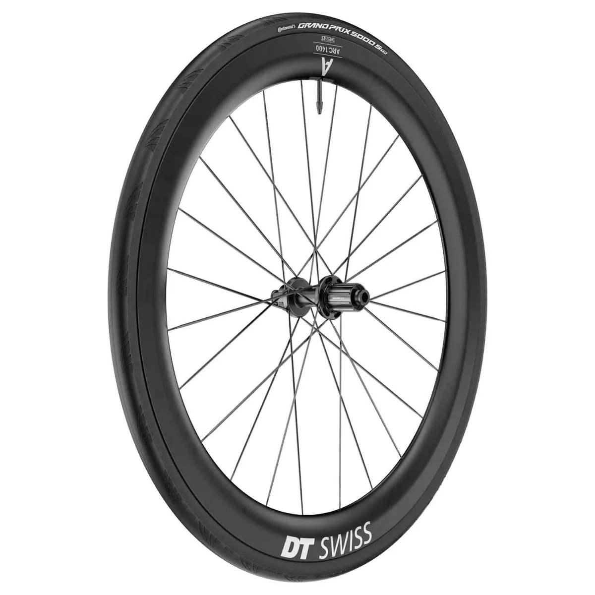 DT Swiss ARC 1400 Dicut DB 55 WTS Laufradsatz Disc CL 28 Zoll / 700C Mod 26