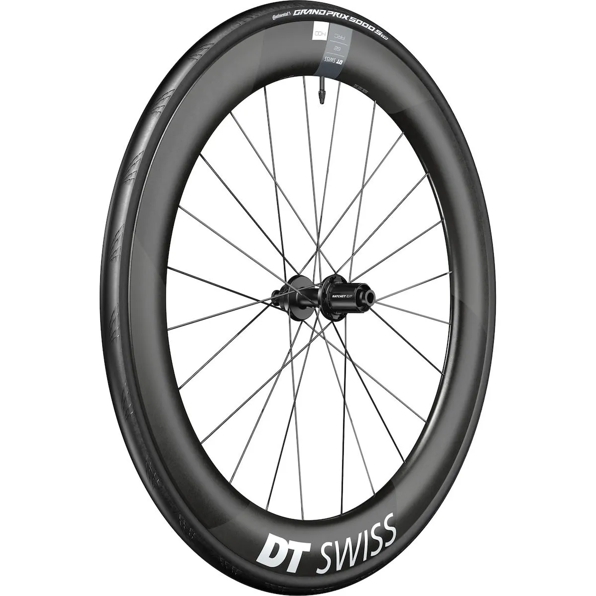 DT Swiss ARC 1400 Dicut DB 62 WTS Hinterrad Disc CL 28 Zoll / 700C
