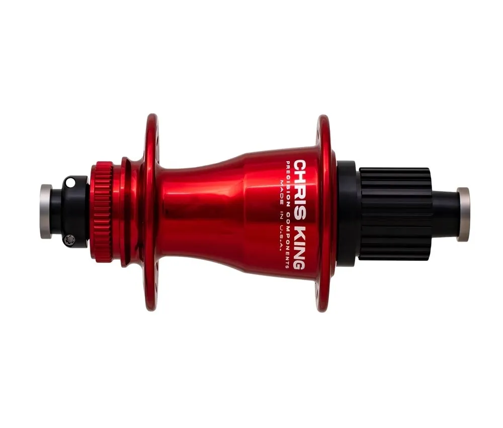Chris King Hinterradnabe Ceramic Disc Centerlock Boost 12x148 red | rot 32 Loch