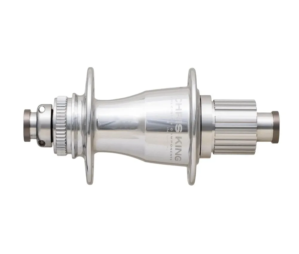 Chris King Hinterradnabe Ceramic Disc Centerlock Boost 12x148 silver | silber 32 Loch