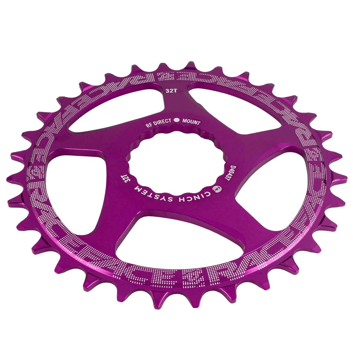 Race Face Kettenblatt 1x Cinch Direct Mount 3mm Offset Narrow Wide purple 30 Zähne