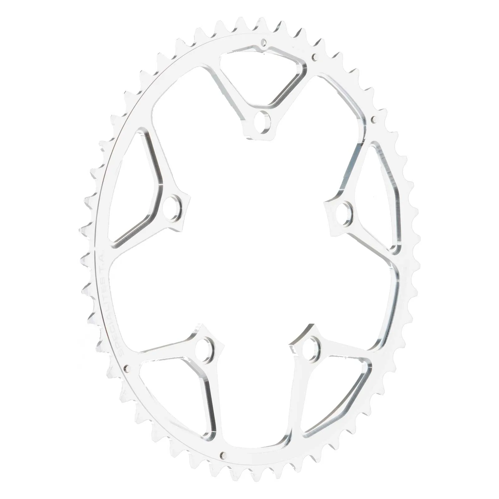 TA Specialite Nerius Kettenblatt Campagnolo 10-fach Compact silber 110 Lk aussen 50 Zähne