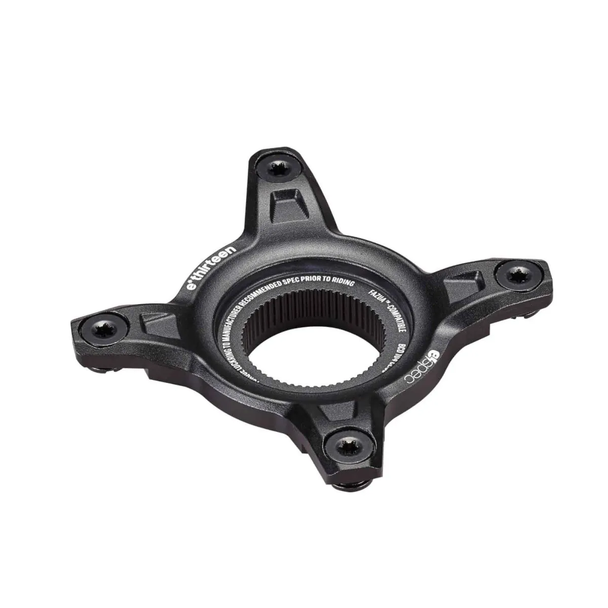 e*thirteen eSpec Kettenblatt Adapter | Direct Mount Fazua Ride 60 - 4 Arm 104 mm Lochkreis