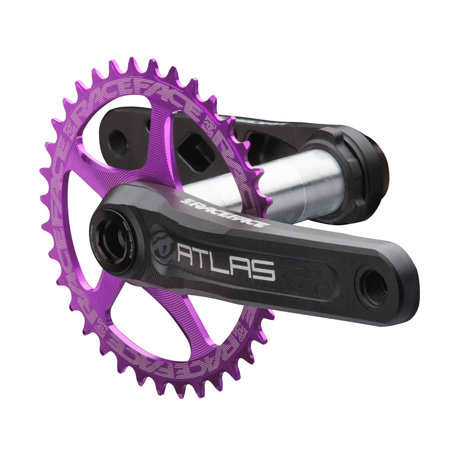 Race Face Atlas Kurbel Cinch 83mm | DH Spindel 151mm mit Narrow Wide Kettenblatt | Länge 170 mm