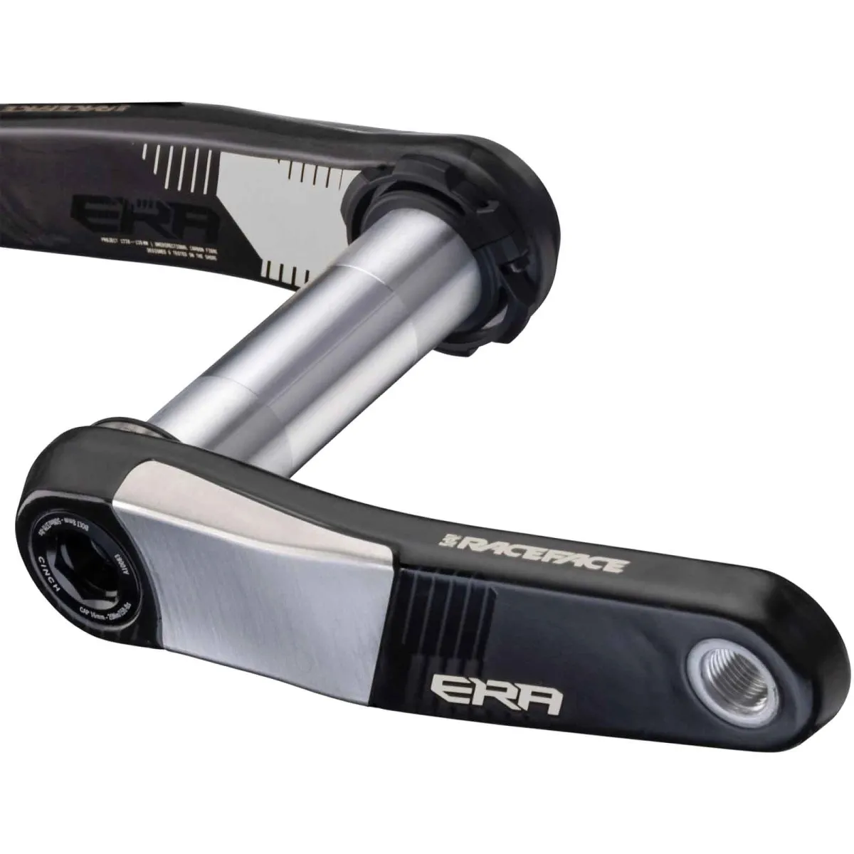 Race Face ERA Kurbelarme Carbon Cinch | 136 Spindel black 160 mm
