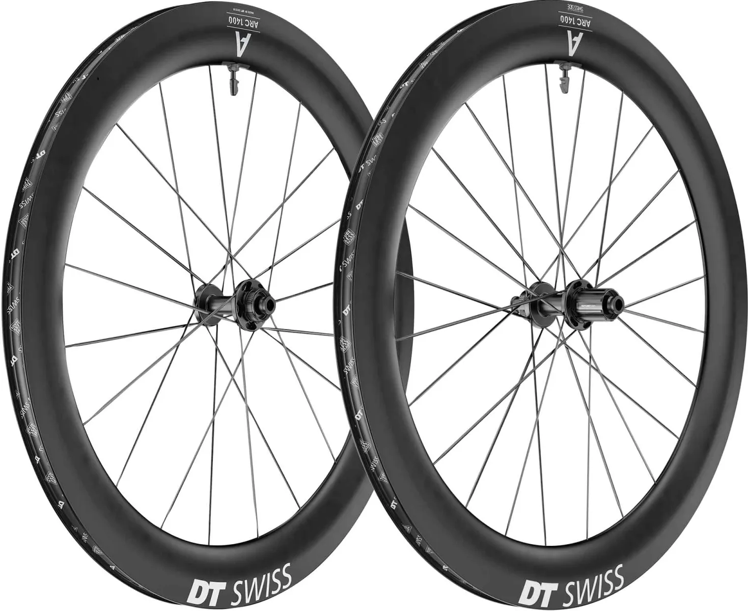 DT Swiss ARC 1400 Dicut DB 65 Laufradsatz Disc CL 28 Zoll / 700C Mod 26