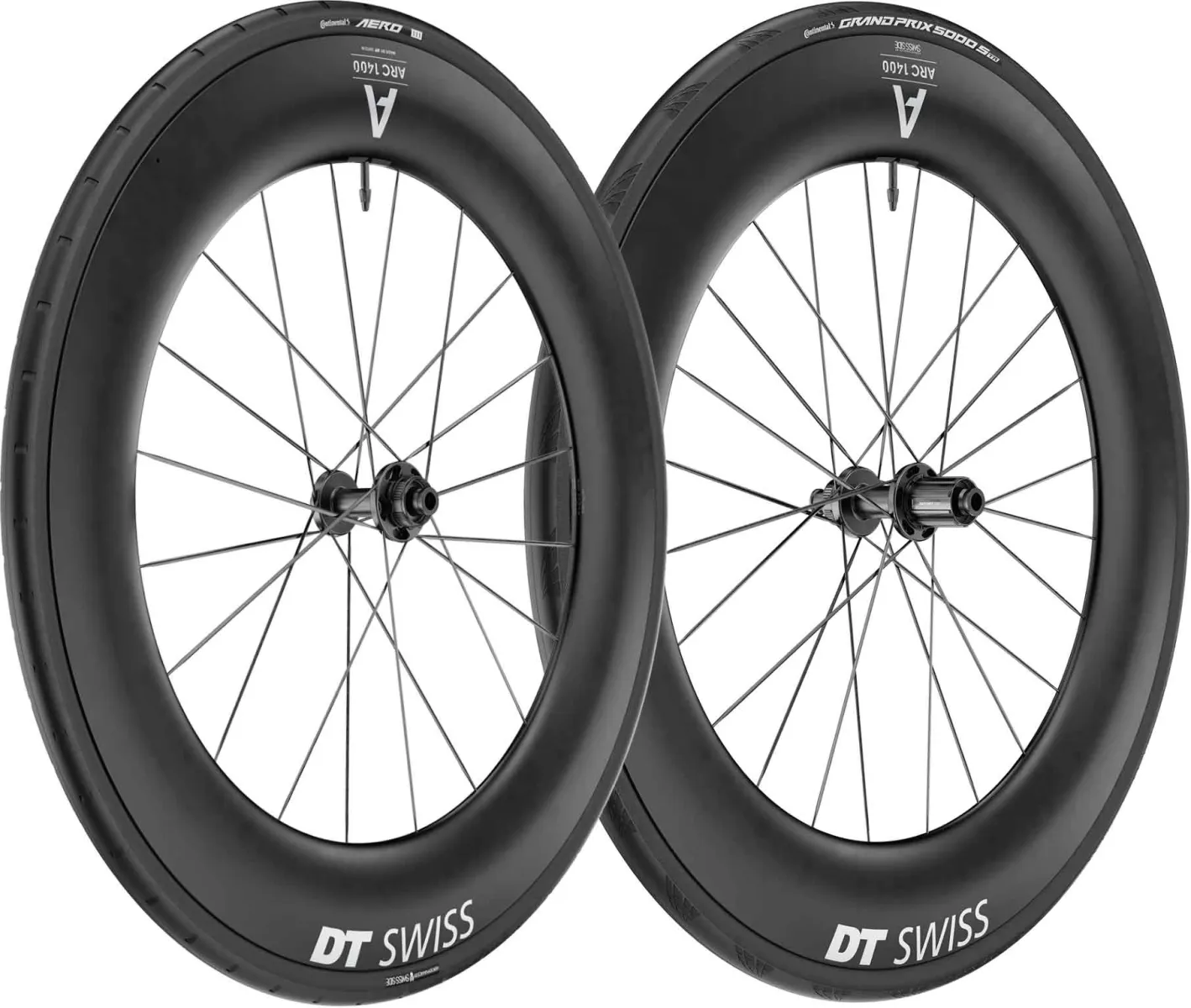 DT Swiss ARC 1400 Dicut DB 85 WTS Laufradsatz Disc CL 28 Zoll / 700C Mod 26