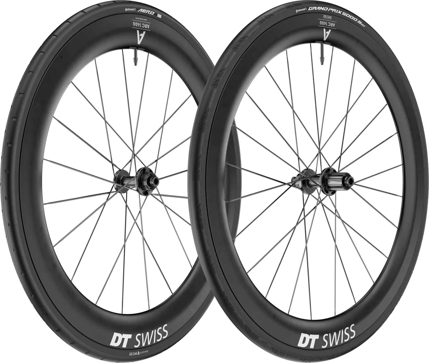 DT Swiss ARC 1400 Dicut DB 55 WTS Laufradsatz Disc CL 28 Zoll / 700C Mod 26