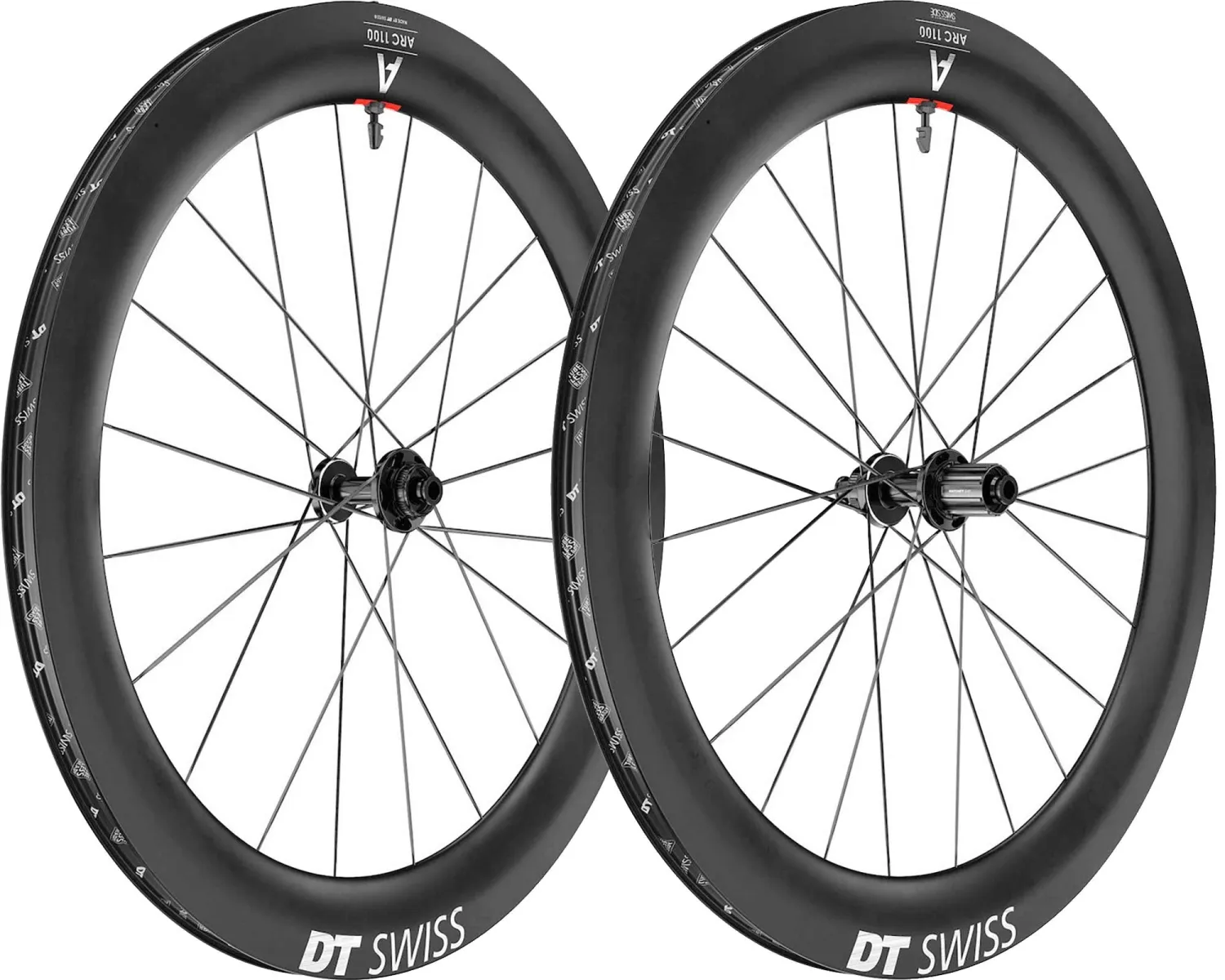 DT Swiss ARC 1100 Dicut DB 65 Laufradsatz Disc CL 28 Zoll / 700c Mod 26