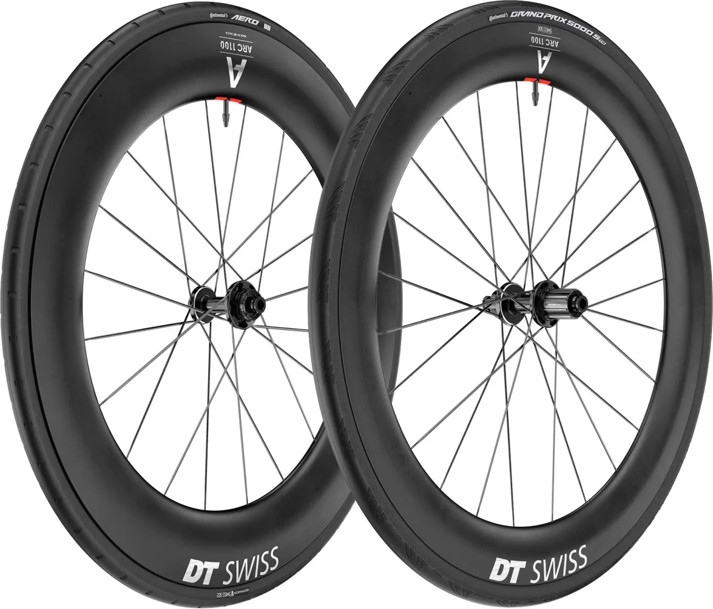 DT Swiss ARC 1100 Dicut DB 85 WTS Laufradsatz Disc CL 28 Zoll / 700c Mod 26