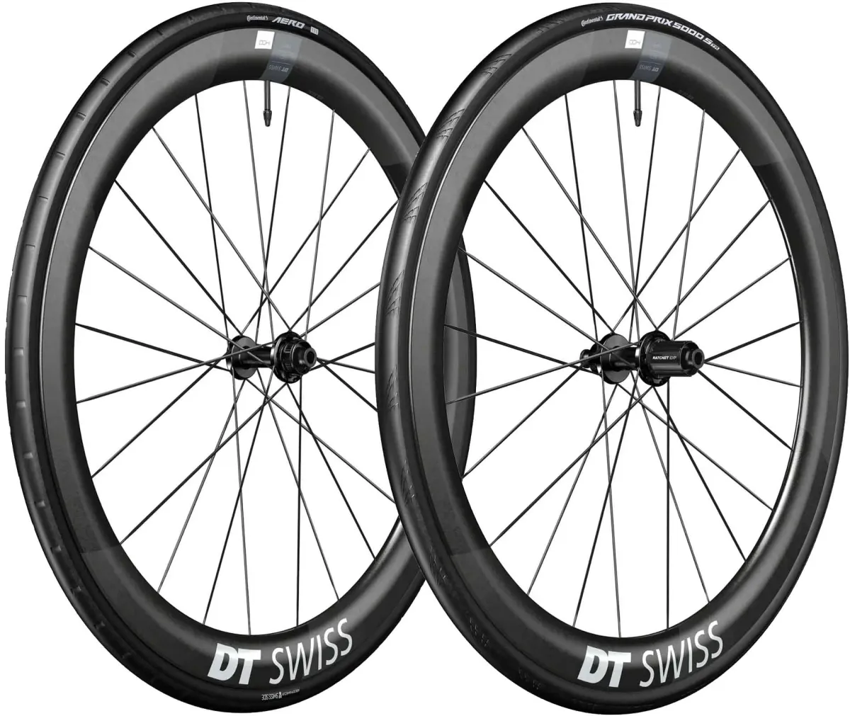 DT Swiss ARC 1400 Dicut DB 50 WTS Laufradsatz Disc CL 28 Zoll / 700C