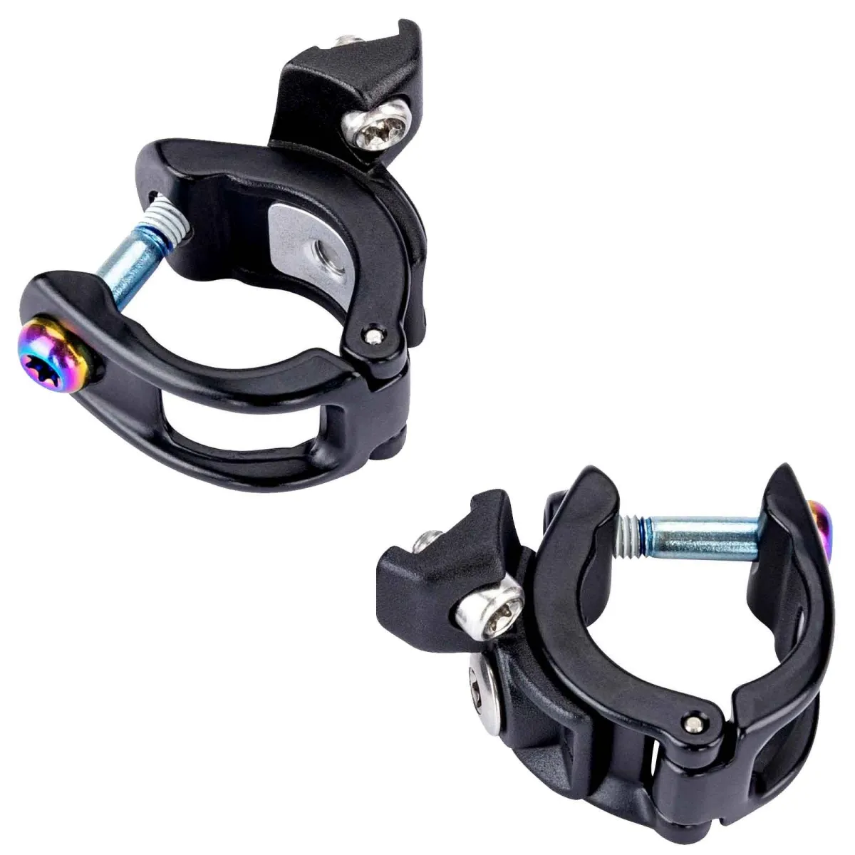 Sram MMX Schelle + MatchMaker X Adapter | Satz kompett schwarz Stahl Schrauben rainbow