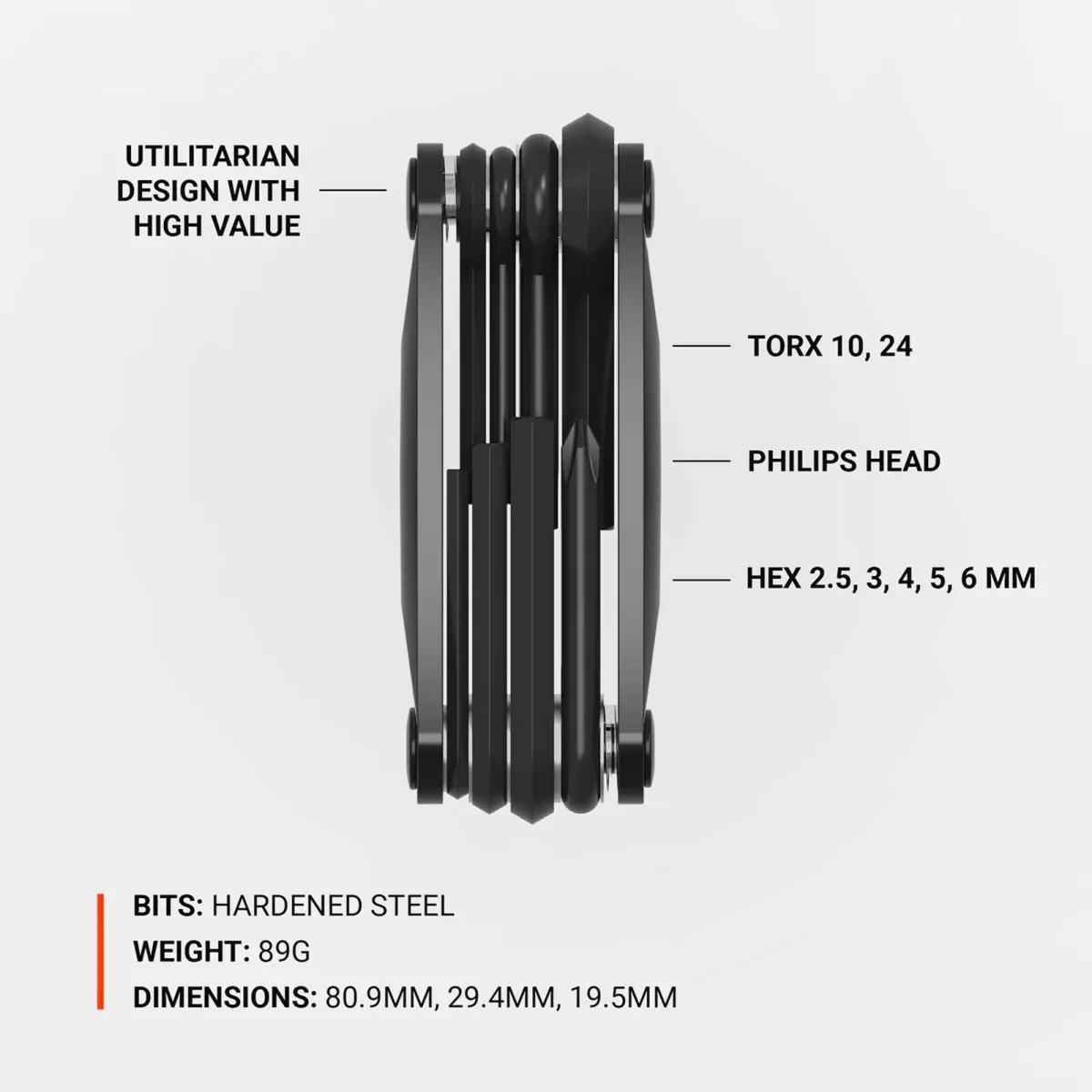 Lezyne Multitool RAP II 8