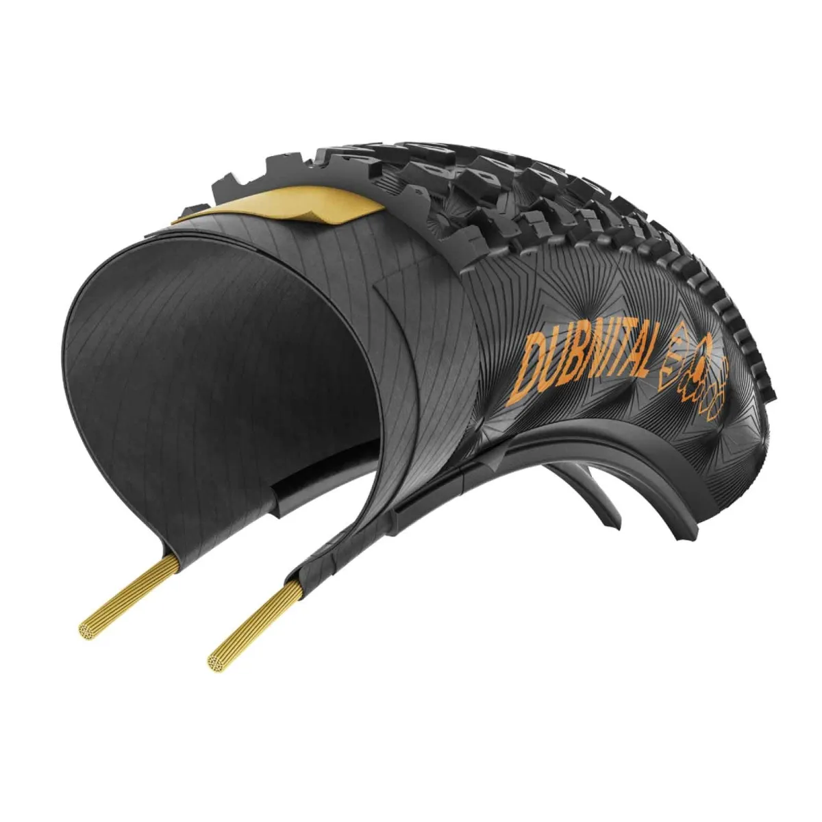 Conti Dubnital Reifen RaceGrip | E-25 TR 29x2.4 Zoll black-skin