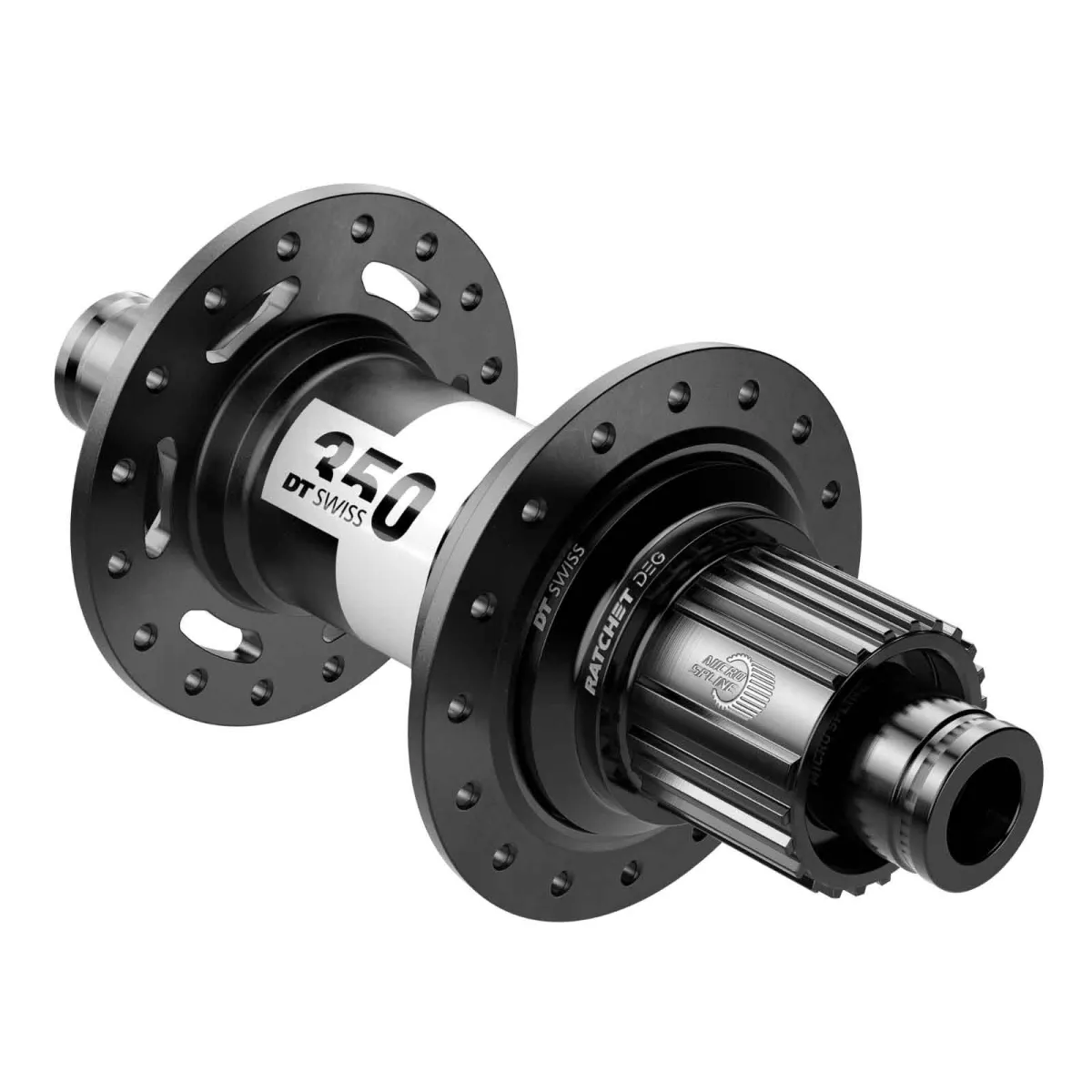 DT Swiss 350 DEG Classic Hinterradnabe Disc Centerlock Boost 148 | 28 Loch Rotor Micro Spline