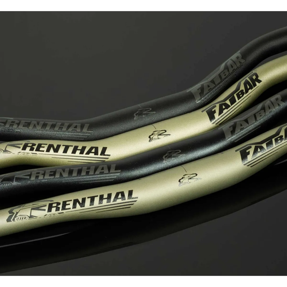 Renthal V3 Fatbar35 Riser Alu 35 Ø | Rise 60mm Breite 820mm gold