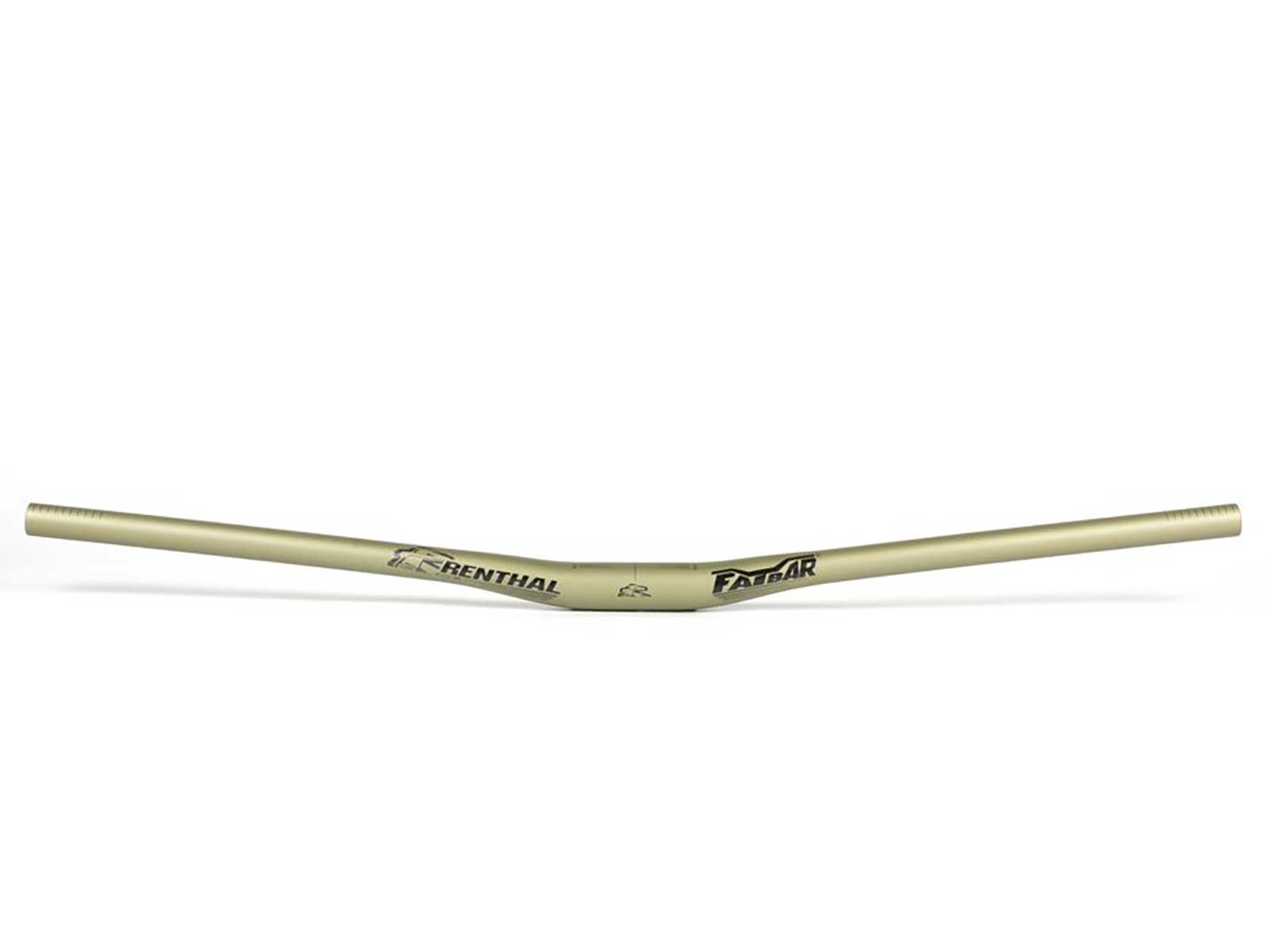 Renthal V3 Fatbar MTB Riser Alu 31,8 Ø | Rise 20mm Breite 800mm gold