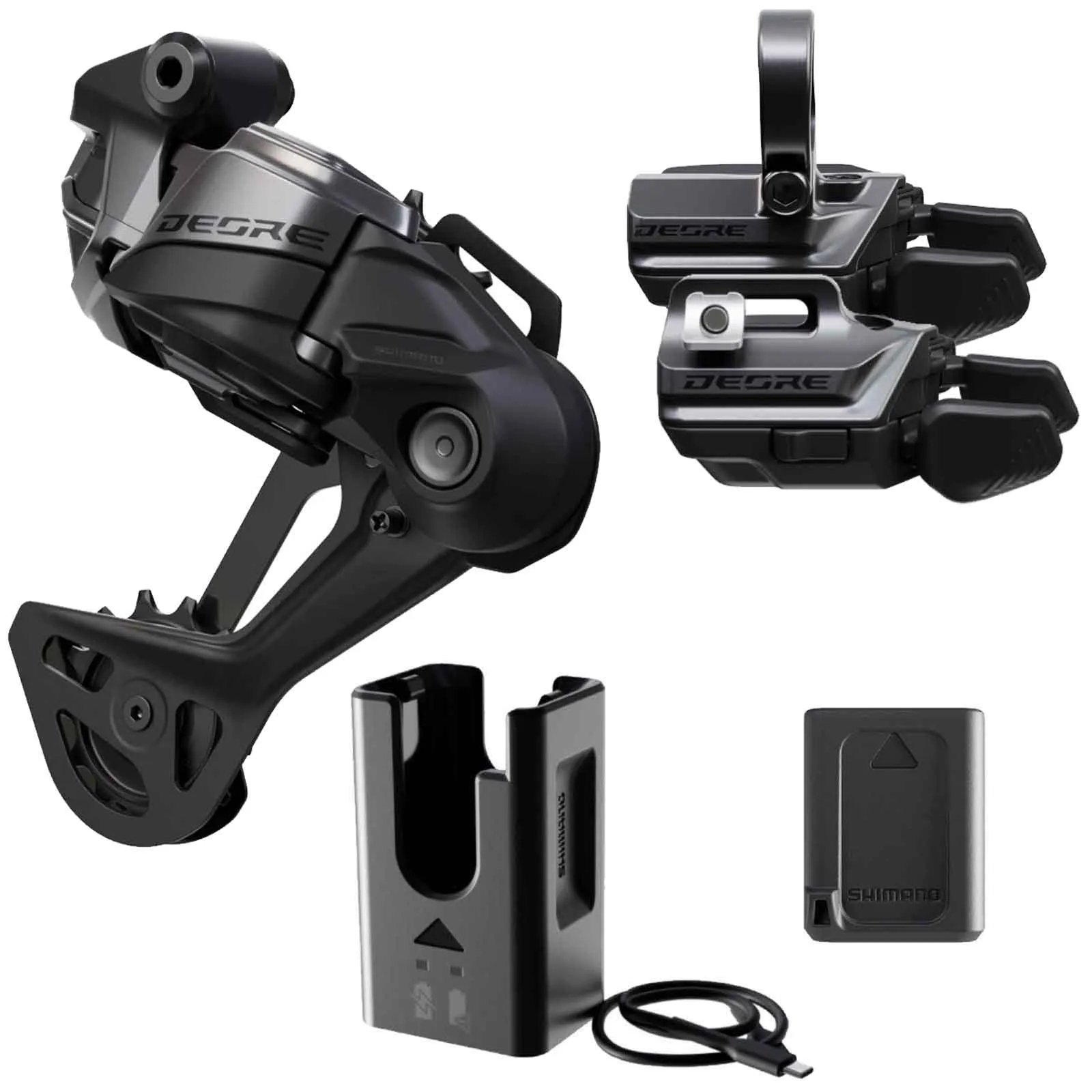 Upgrade Kit Shimano Deore Di2 wireless 12-fach M6250 für Abstufung 10-51 Zähne