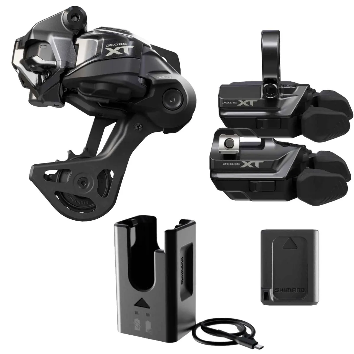 Upgrade Kit Shimano Deore XT Di2 wireless 12-fach M8250 für Abstufung 9-45 Zähne