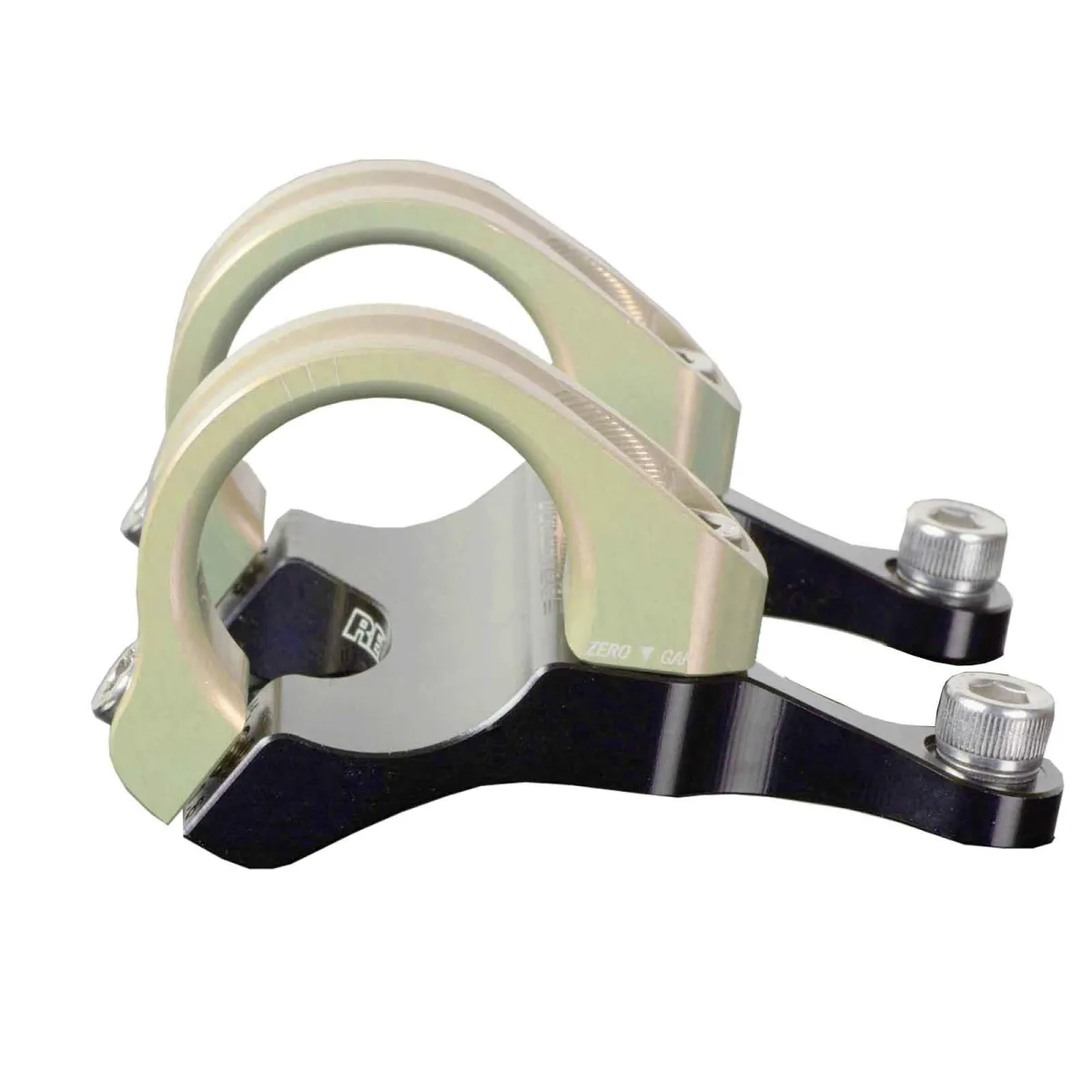 Renthal Integra II 35.0 MTB Vorbau 45mm 10mm Rise schwarz/gold