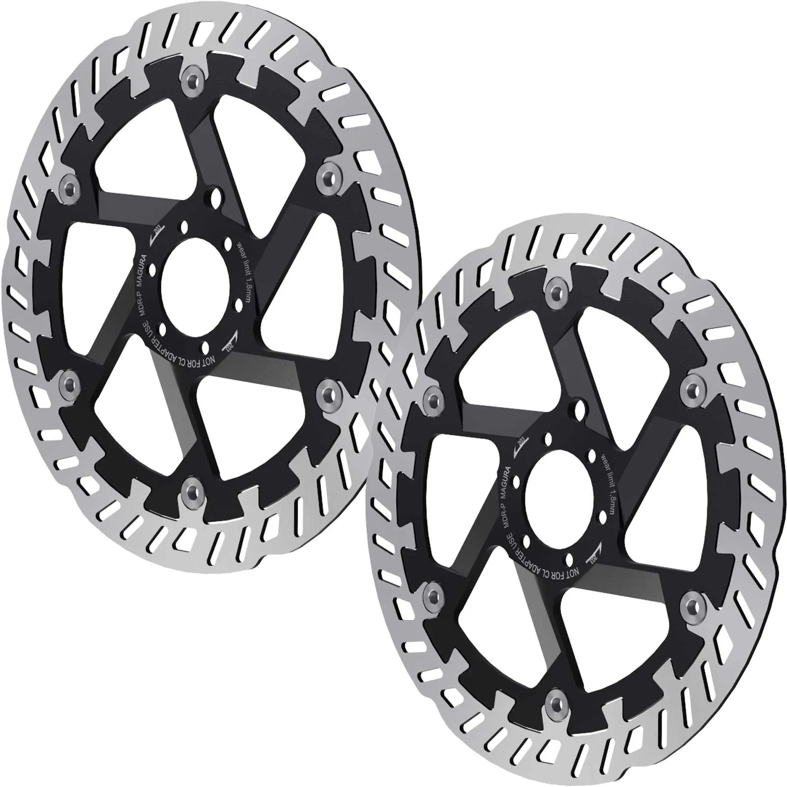 Disc Set Magura Louise Elite Scheibenbremsen + MDR-P Scheiben komplett