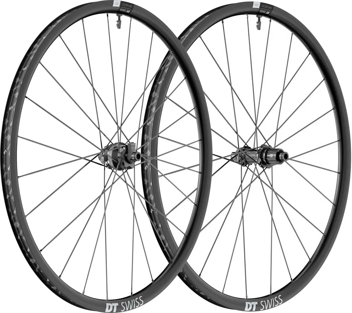 DT Swiss GR 1600 Spline DB 25 DYN Laufradsatz 28 Zoll / 700C Disc CL