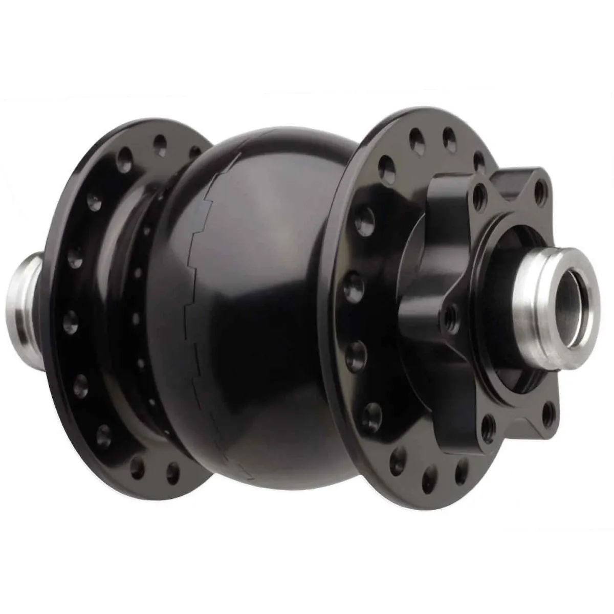 Schmidt SON 28 12 110 Boost Disc 6 Loch Nabendynamo schwarz eloxiert 32 Loch