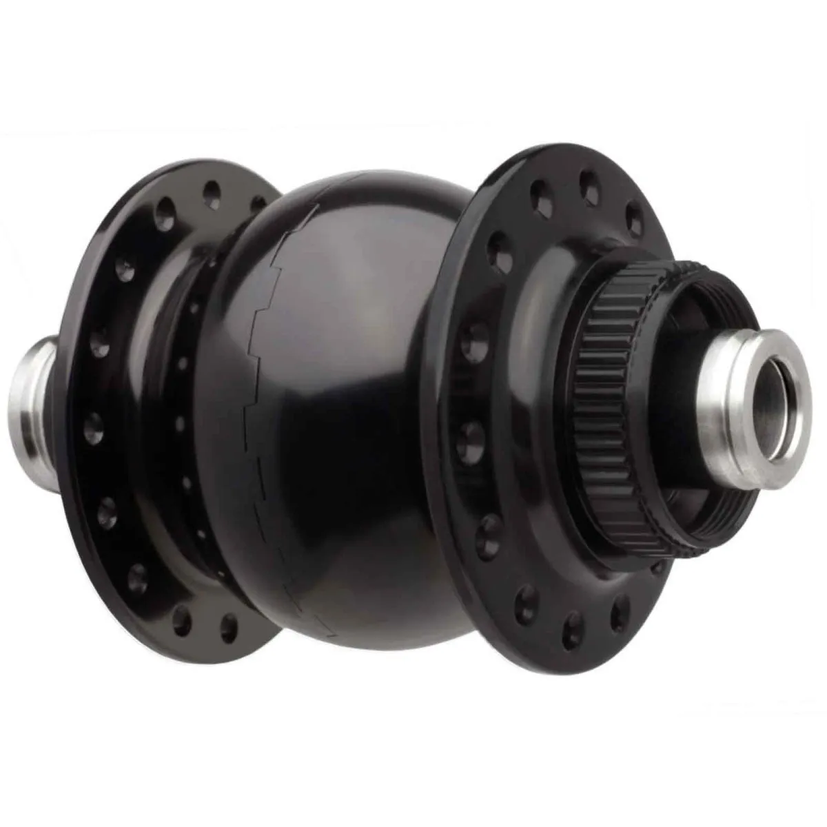 Schmidt SON 28 12 110 Boost Disc Centerlock Nabendynamo schwarz eloxiert 28 Loch