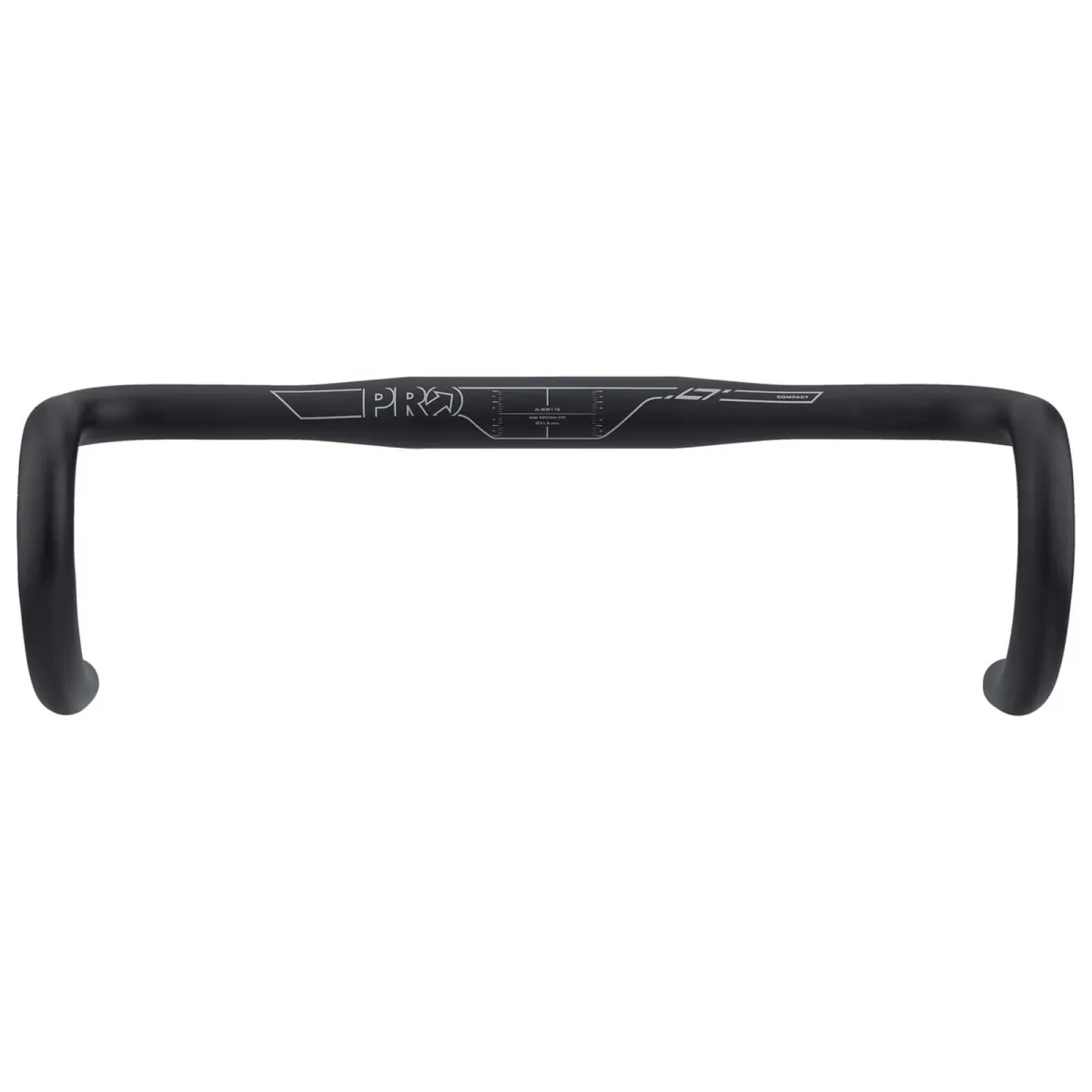 Pro LT Compact Alu Rennrad-Lenker Breite 38 cm