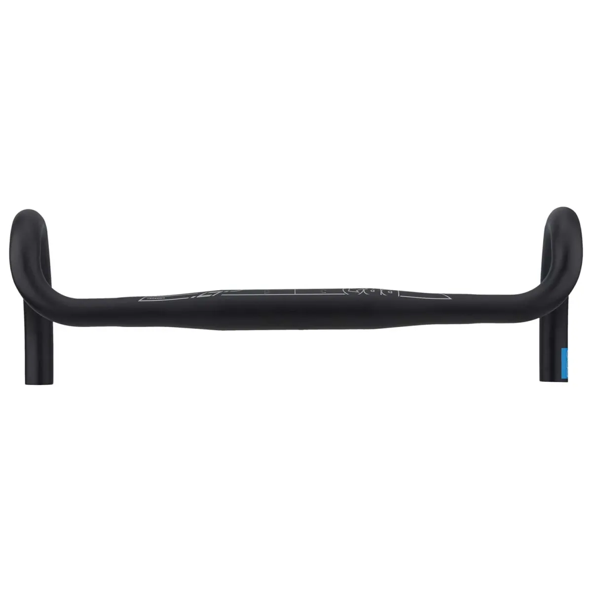 Pro LT Compact Alu Rennrad-Lenker Breite 38 cm