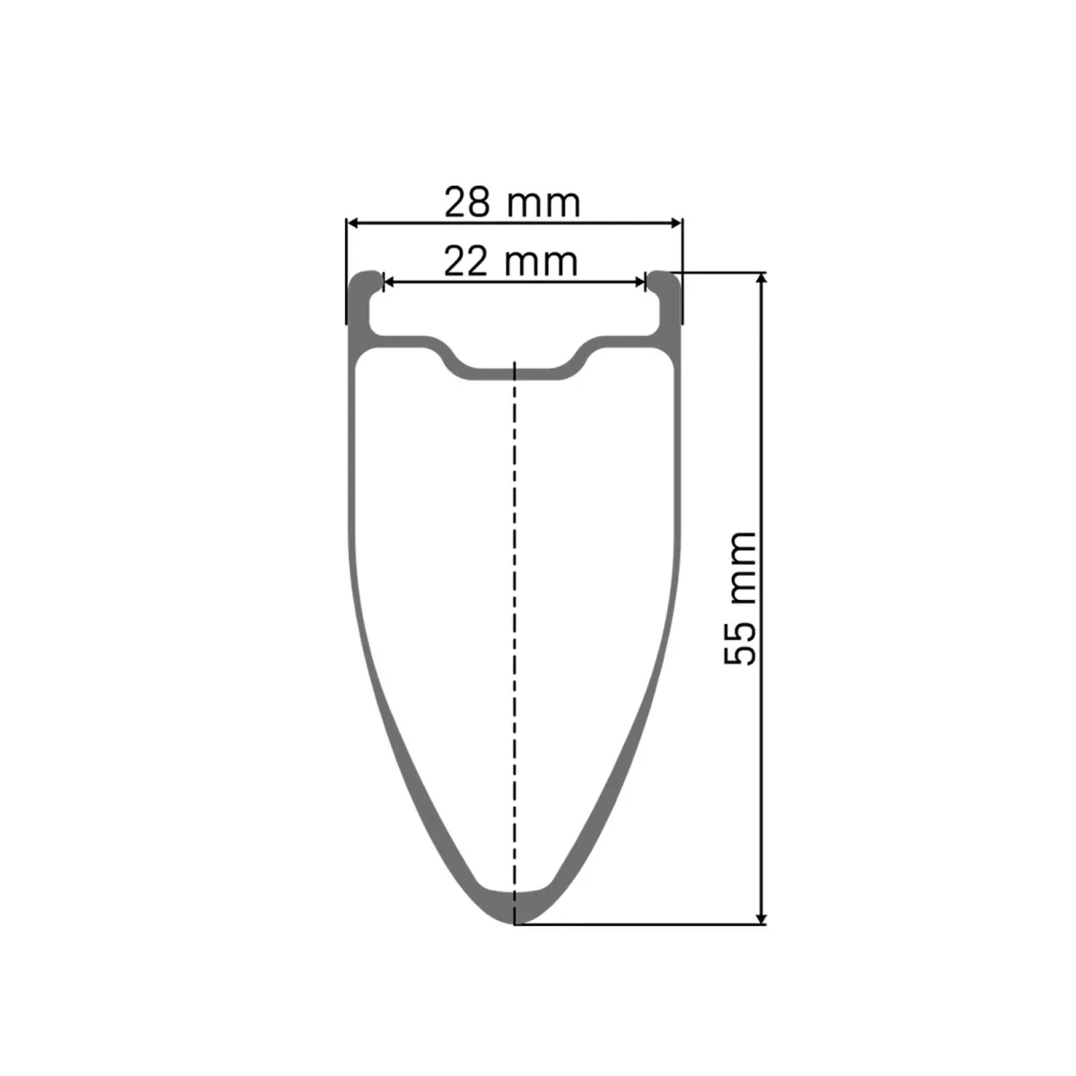 DT Swiss ARC 1100 Dicut DB 55 Hinterrad Disc CL 28 Zoll / 700C Mod 26