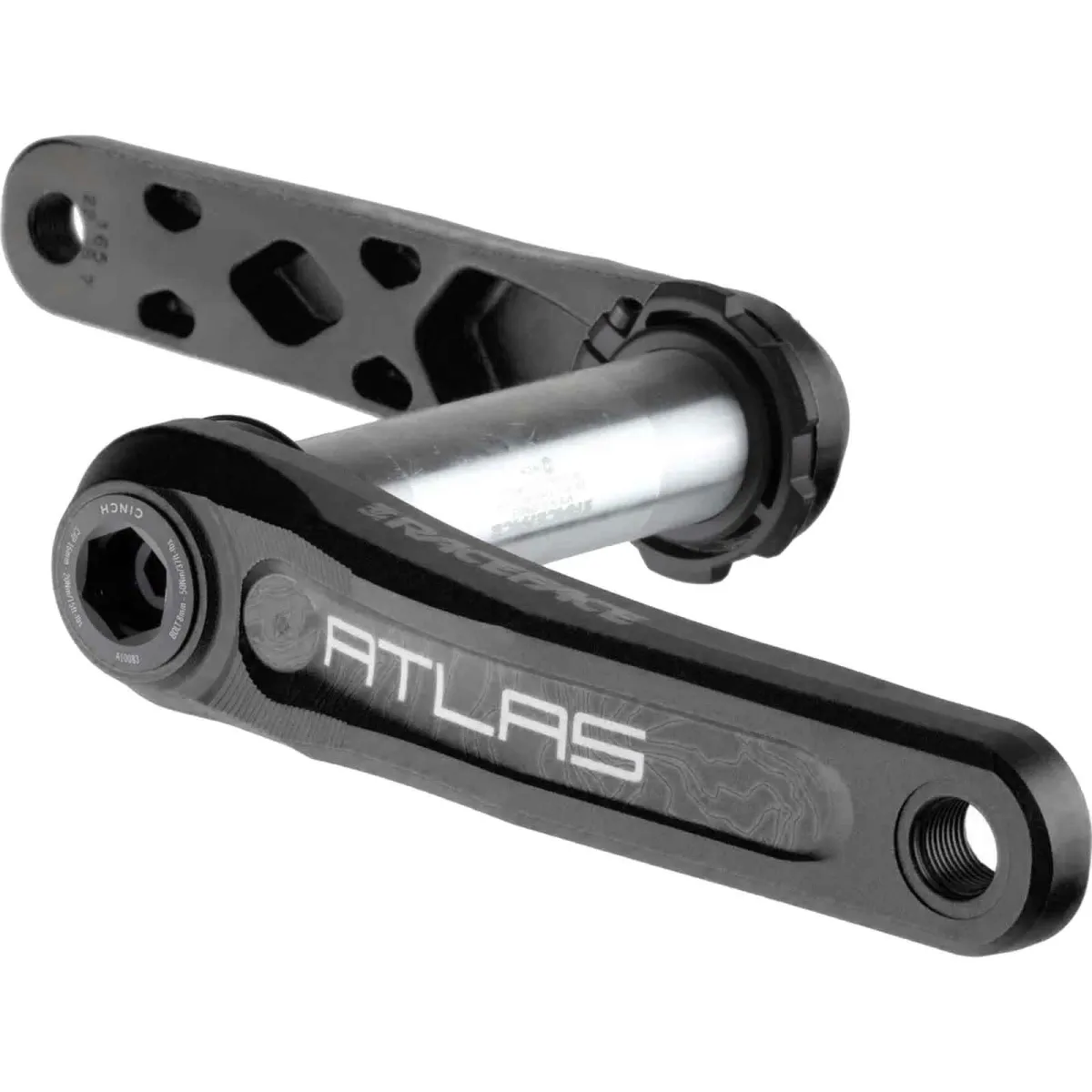Race Face Atlas Kurbelarme Cinch 83mm | 151mm Spindel schwarz 165 mm