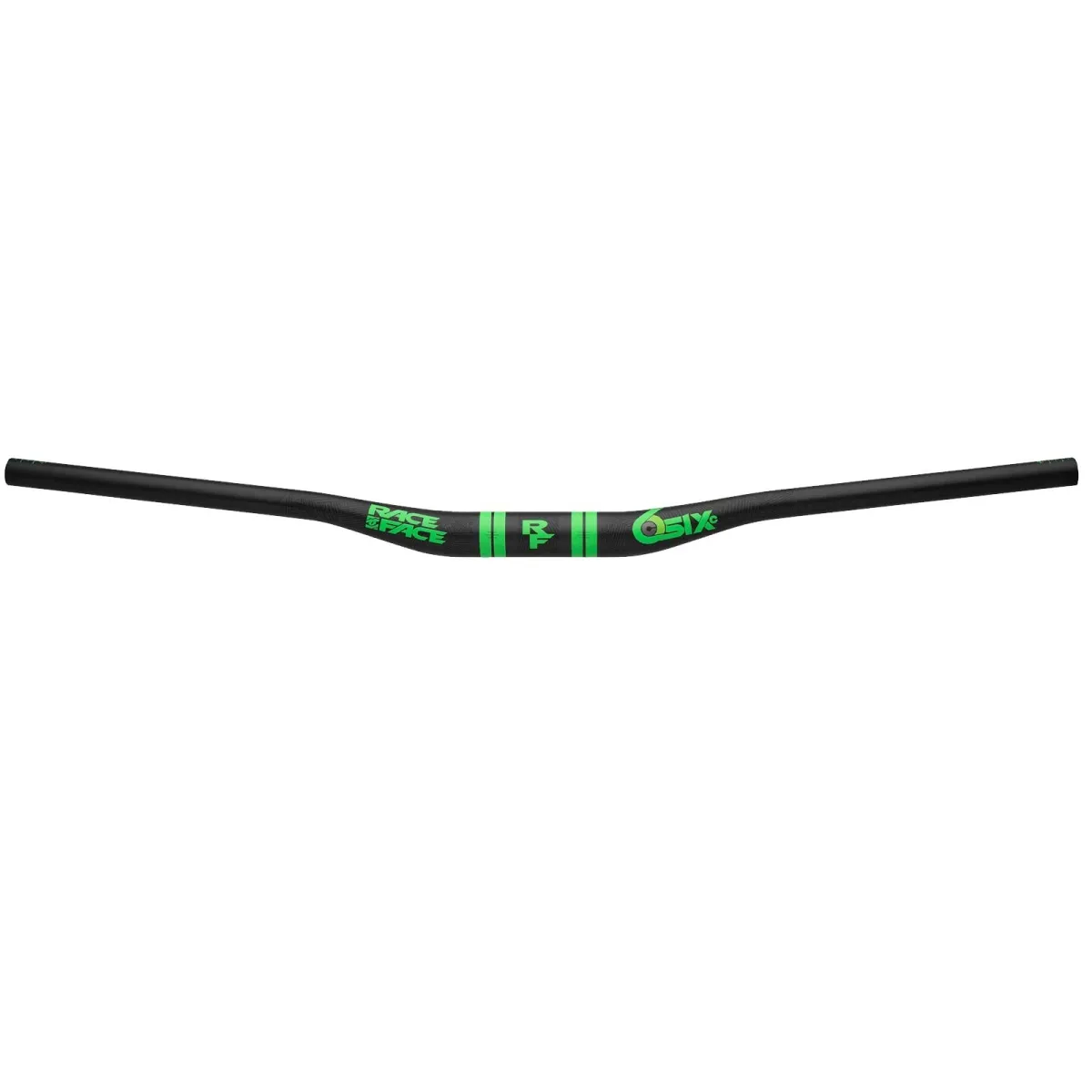 Race Face Sixc 35 Riser 35 Ø | Rise 20mm Breite 820mm UD Carbon-grün