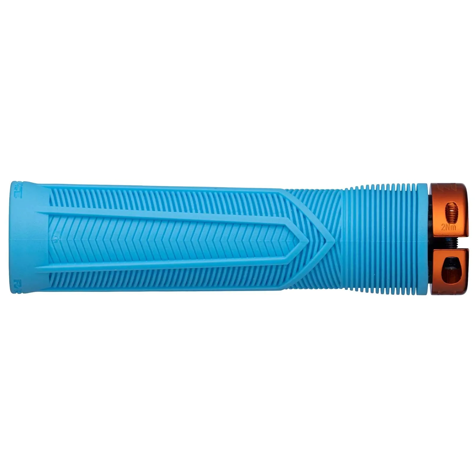 Race Face Chester Lock On Lenkergriffe 31 mm Farbe light blue/orange