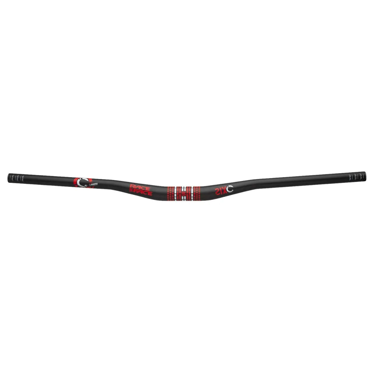 Race Face Sixc 3/4 DH Riser 31,8 Ø | 20mm Rise 785mm Breite carbon-rot