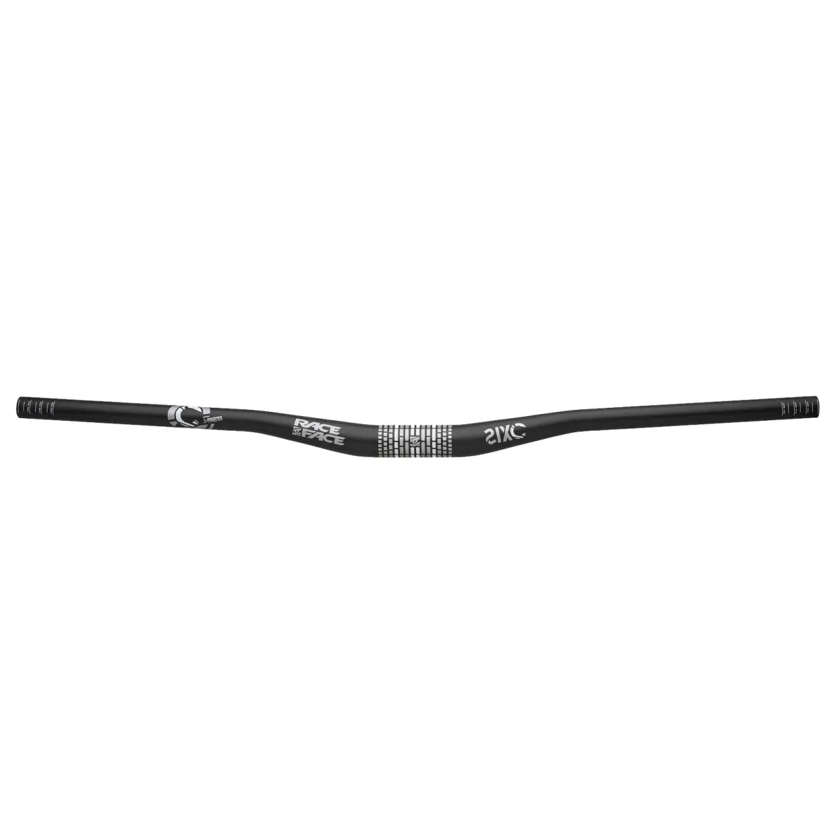 Race Face Sixc 3/4 DH Riser 31,8 Ø | 20mm Rise 785mm Breite carbon-silber