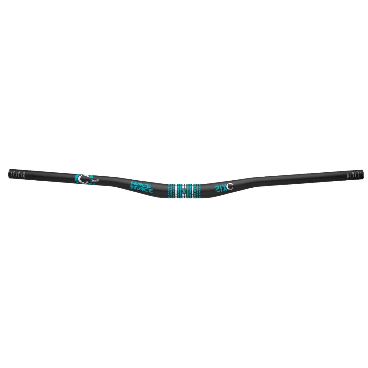 Race Face Sixc 3/4 DH Riser 31,8 Ø | 20mm Rise 785mm Breite carbon-türkis