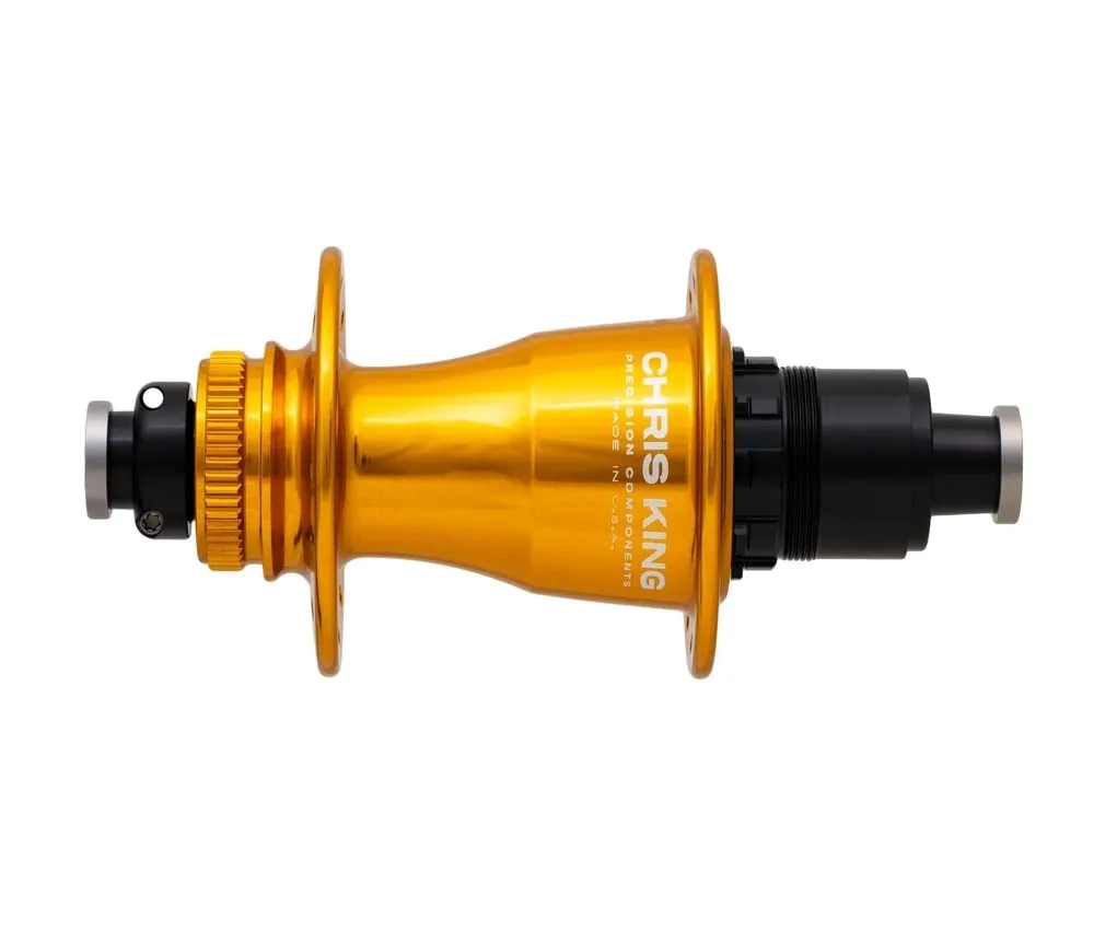 Chris King Hinterradnabe Disc Centerlock Boost 12x148 gold | gold 28 Loch
