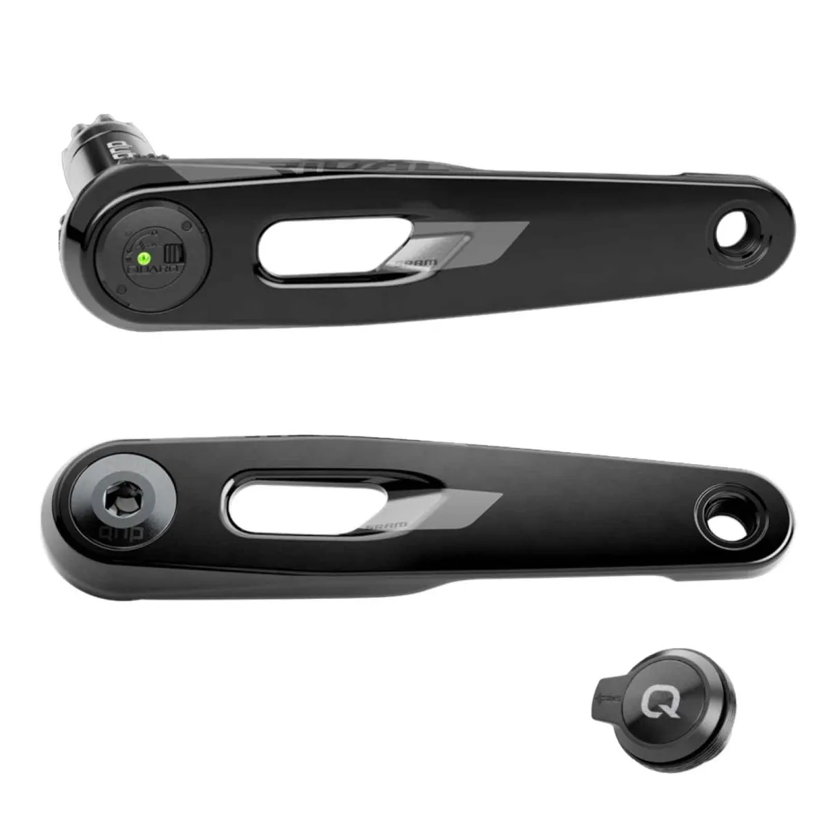 Sram Rival AXS E1 PWR Powermeter Kurbel DUB Road Alu | 12x2-fach Abstufung 46-33 Zähne 175 mm